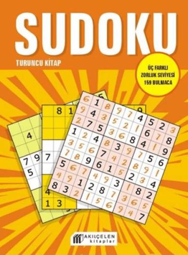 Sudoku Yeşil Kitap Üç Farklı Zorluk Seviyesi 159 Bulmaca
