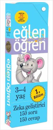 Eğlen Öğren 3 4 Yaş 1 Bölüm Zeka Geliştirici 150 Soru 150 Cevap