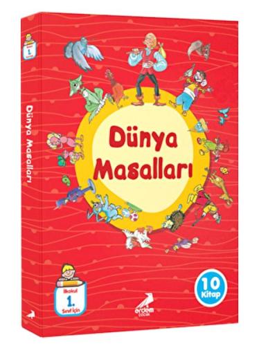 Düz Yazılı Dünya Masalları 10 Kitap Takım