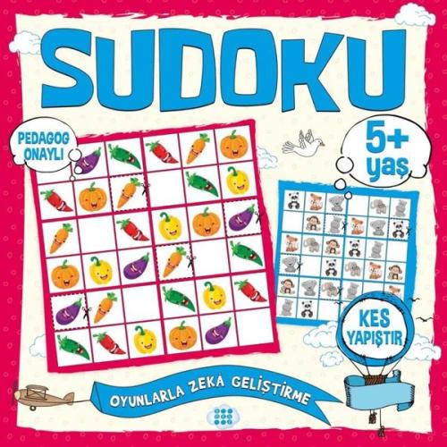 Çocuklar İçin Sudoku Kes Yapıştır 5 Yaş