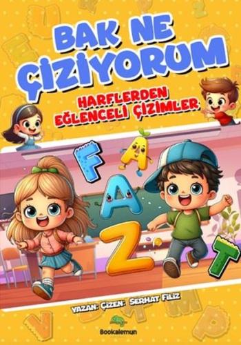 Bak Ne Çiziyorum Harflerden Eğlenceli Çizimler