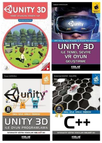 Unity 3D Eğitim Seti 4 Kitap Takım