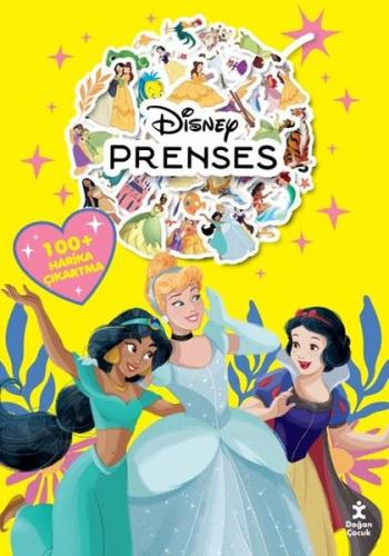 Disney Prenses Boyama Kitabı Çıkartma Bombası 100 Harika Çıkartma