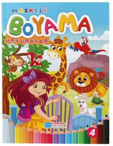 Hayvanlar Maskeli Boyama