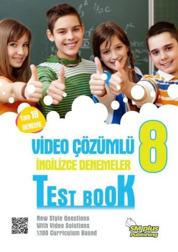 8 Sınıf Video Çözümlü İngilizce Denemeler Test Book