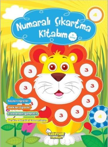 Numaralı Çıkartma Kitabım 3 Kitap