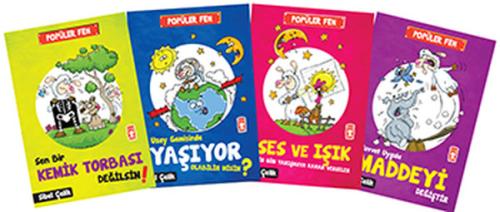 Popüler Fen Set 4 Kitap