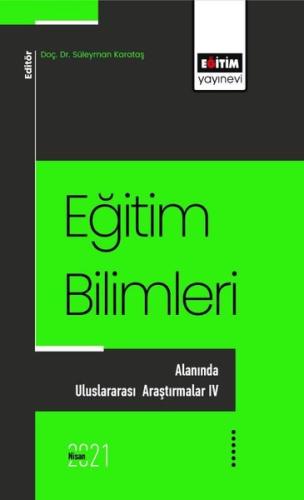 Eğitim Bilimlerı Alanında Uluslararası Araştırmalar 4