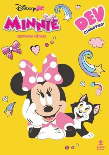 Disney Minnie Dev Çıkartmalı Boyama Kitabı