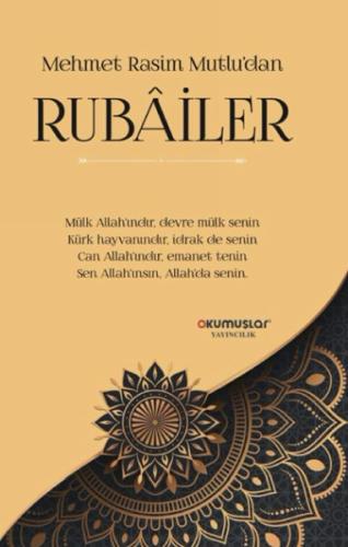 Mehmet Rasim Mutlu dan Rubailer