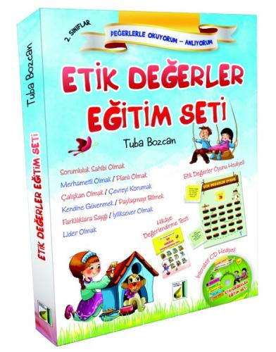2 Sınıf Etik Değerler Eğitim Seti 10 Kitap Takım