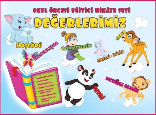 Değerlerimiz Okul Öncesi Eğitici Hikaye Seti 15 Kitap Takım
