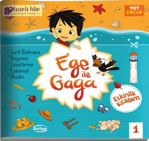 TRT Çocuk Ege ile Gaga Etkinlik Kitabım 1