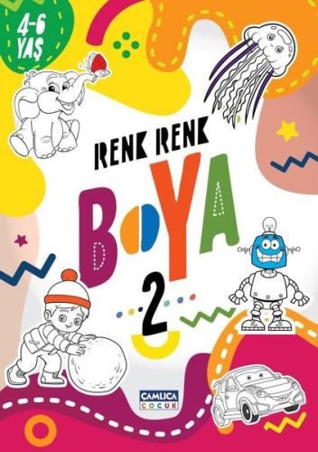 Renk Renk Boya 2 4 6 Yaş