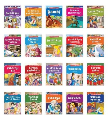 En Çok Sevilen Minik Klasikler 20 Kitap