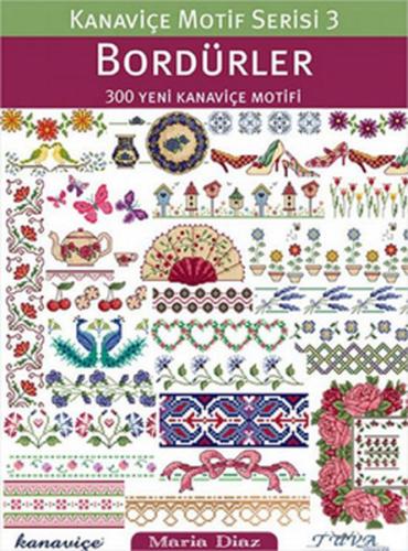 Kanaviçe Motif Serisi 3 Bordürler 300 Yeni Kanaviçe Motifi
