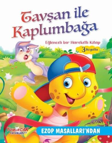 Tavşan ile Kaplumbağa Eğlenceli Bir Hareketli Kitap 3 Boyutlu