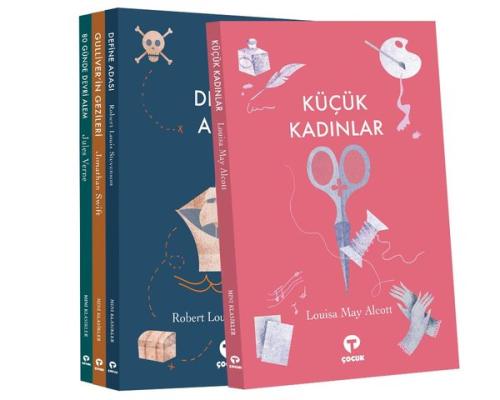 Çocuk Klasikleri Seti Küçük Boy 4 Kitap Takım