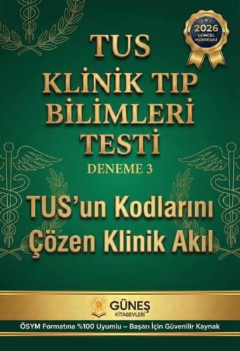 TUS Klinik Tıp Bilimleri Testi Deneme 3