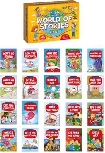 İngilizce Hikayeler 4 ve 5 Sınıf 20 Kitap