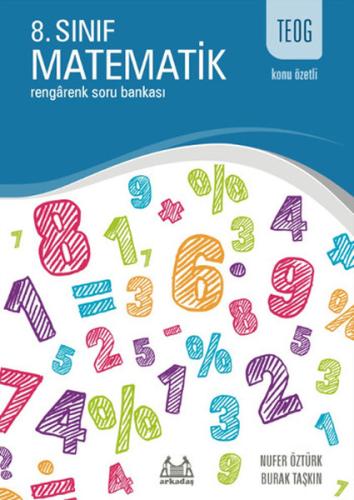 TEOG Konu Özetli 8 Sınıf Matematik Rengarenk Soru Bankası