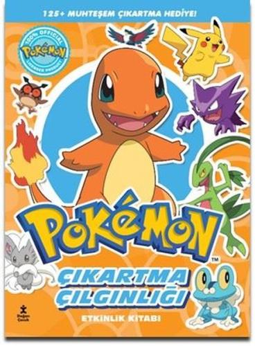 Pokémon Charmander Çıkartma Çılgınlığı Etkinlik Kitabı
