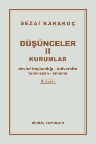 Düşünceler 2 Kurumlar