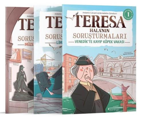 Görsel Mantıksal ve Bilişsel Beceri Etkinlik Seti 7 9 Yaş Teresa Hala nın Soruşturmaları 1 2 3 Çıkartmalı