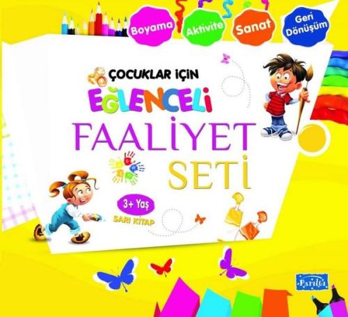 Eğlenceli Faaliyet Seti Sarı Kitap 3 Yaş Üzeri