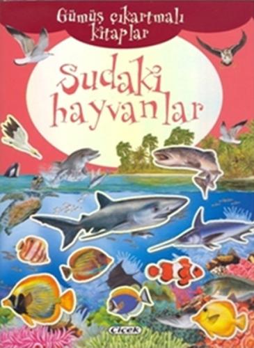 Sudaki Hayvanlar Gümüş Çıkartmalı