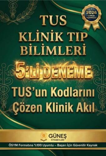 TUS Klinik Tıp Bilimleri 5 li Deneme