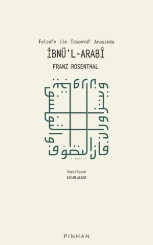 Felsefe İle Tasavvuf Arasında İbnü l Arabi