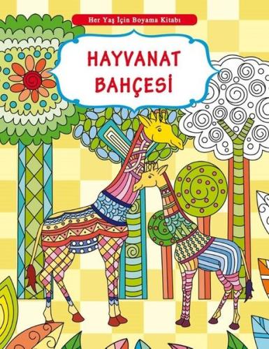 Her Yaş İçin Boyama Kitabı Hayvanat Bahçesi