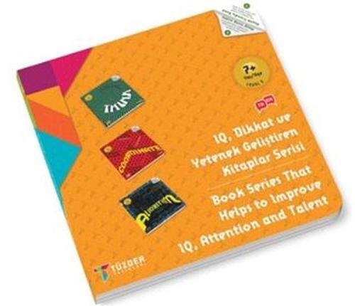 7 Yaş Seti Level 3 IQ Dikkat ve Yetenek Geliştiren Kitaplar Serisi