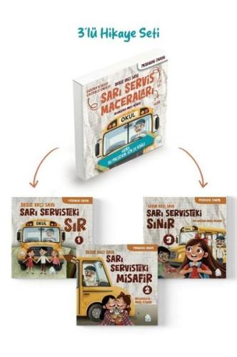 Sarı Servis Maceraları 3 lü Hikaye Seti