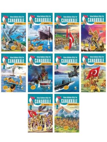 Vatan Kalbinin Attığı Yer Çanakkale 10 Kitap