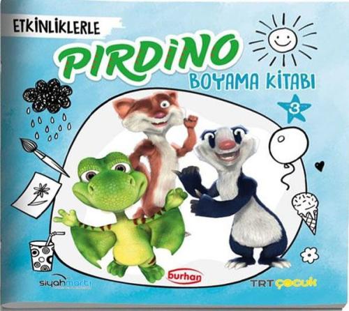 TRT Çocuk Etkinliklerle Pırdino Boyama Kitabı 1