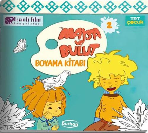 TRT Çocuk Maysa ve Bulut Boyama Kitapları Seti 4 Kitap Takım