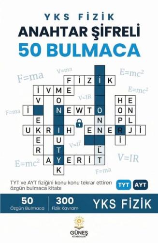 YKS Fizik Anahtar Sifreli 50 Bulmaca