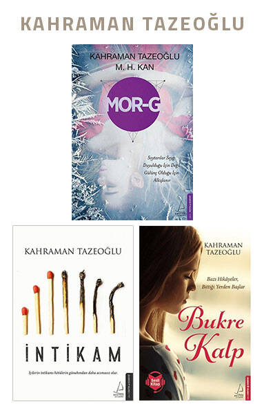 Kahraman Tazeoğlu Seti 3 Kitap