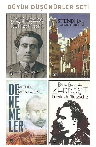 Büyük Düşünürler Seti 4 Kitap
