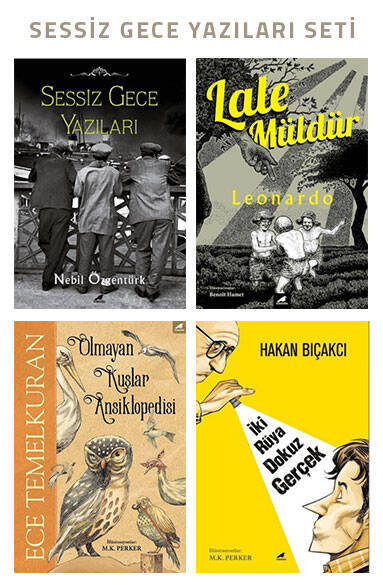 Sessiz Gece Yazıları Seti 4 Kitap