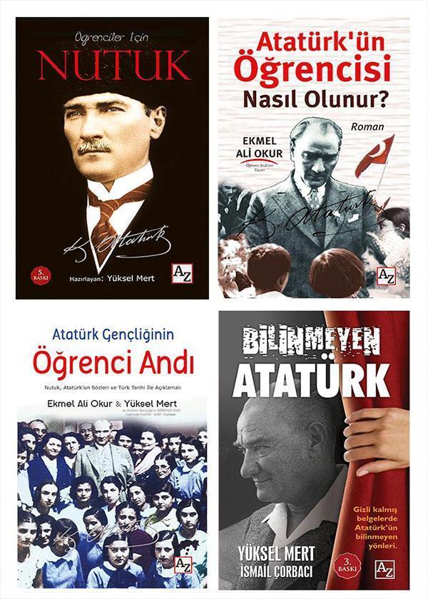 Öğrenciler İçin Atatürk Seti 4 Kitap