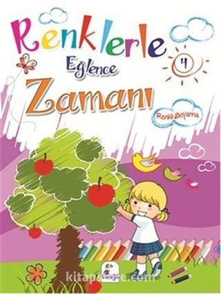 Renkleri Öğrenelim Boyama Kitabım