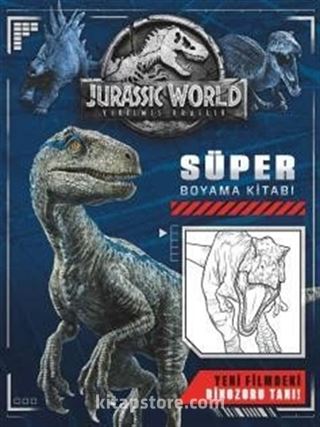 Jurassic World Süper Boyama Kitabı