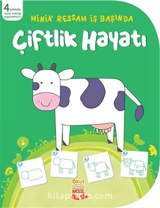 Çiftlik Hayatı Boyama Minik Ressamlar İş Başında