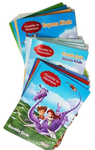 Alaaddin ve Kurnaz Büyücü Üç Boyutlu Kitap