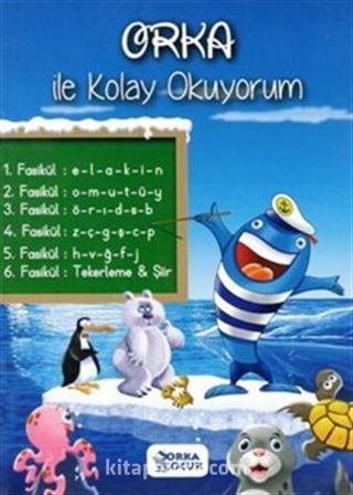 Orka Çocuk 1 Sınıf Orka ile Kolay Okuyorum 6 Fasikül Elakin