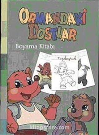 Hayvanları Boyama Kitabım