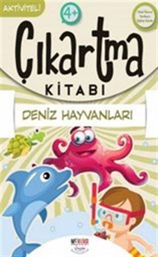 Deniz Hayvanları Çıkartma Kitabı
